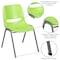Flash Furniture Green Shell Stack Chair, PK5 5-RUT-EO1-GN-GG - alternate 8